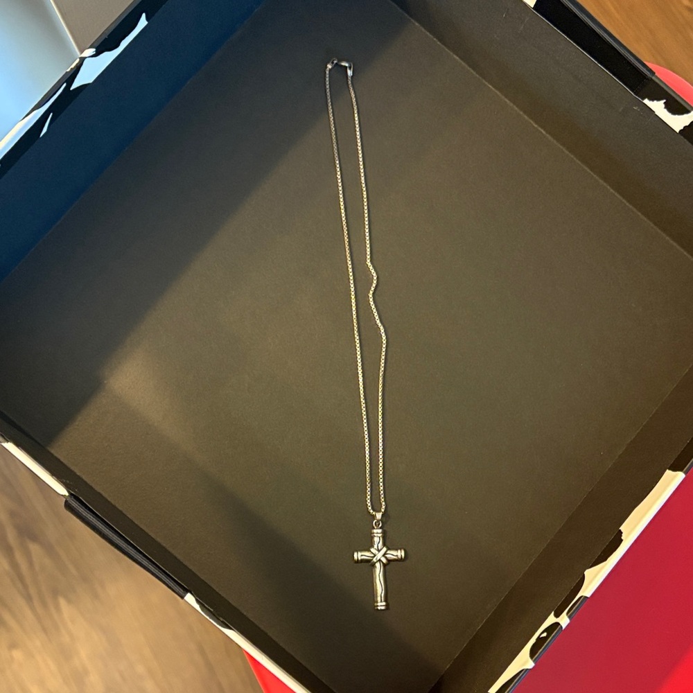 Sterling Silver Cross Necklace